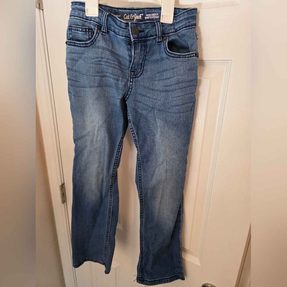 Cat & Jack Girl's Classic Blue Boot Cut Jeans